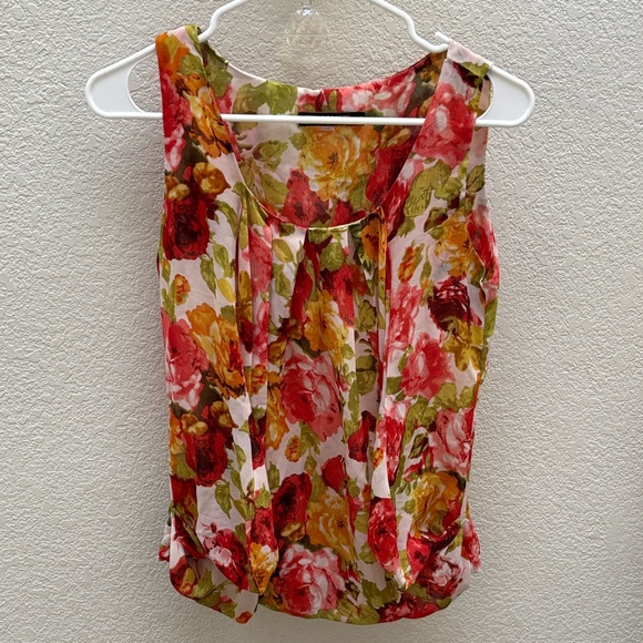 Philosophy | Floral Blouse - Red and Green - Picture 2 of 9